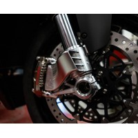 Motocorse 108mm (OE) Billet Fork Lowers (Caliper mounts) With Integrated Caliper Brake Ducts for Marzocchi For Ducati Diavel V4 Motocorse 108mm (OE) Billet Fork Lowers (Caliper mounts) With Integrated Caliper Brake Ducts for Marzocchi For Ducati Diavel V4